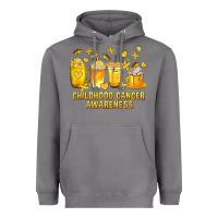 Storm Childhood Cancer Awareness Coffee Cups Heavyweight Hoodie - texasbilliewilder