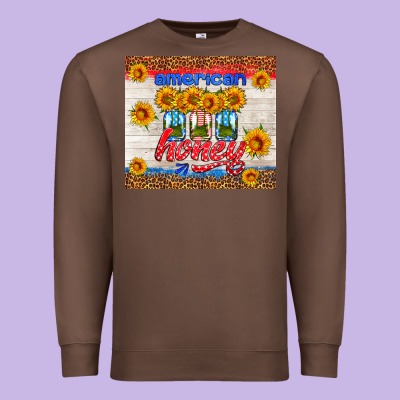 American Honey Tumbler Premium Sweatshirt Designed By Hra Design Shop