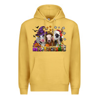Antique Gold hallothanksmas heifers Premium Hoodie - Jasminsmagicworld