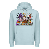 Blue Mist hallothanksmas heifers Premium Hoodie - Jasminsmagicworld