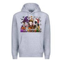 Heather Grey hallothanksmas heifers Premium Hoodie - Jasminsmagicworld