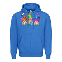 True Royal nail tech gnomes Zipper Hoodie - Zillion Design Studio