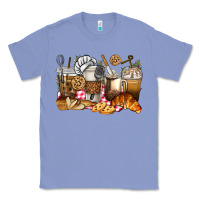 Colony Blue bakery coffee cups Classic Tee - texasbilliewilder