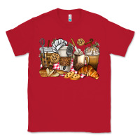 Red bakery coffee cups Classic Tee - texasbilliewilder