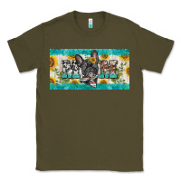 Army Green french bulldog mom license plate template Classic Tee - BarkalooDesign