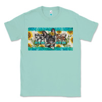 Seafoam french bulldog mom license plate template Classic Tee - BarkalooDesign