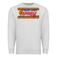 Dove Grey american honey sunflower license plate Premium Sweatshirt - HRA Design Shop