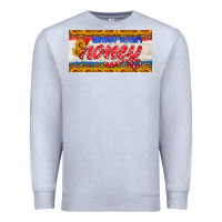 Heather Grey american honey sunflower license plate Premium Sweatshirt - HRA Design Shop