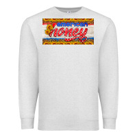 Oatmeal Heather american honey sunflower license plate Premium Sweatshirt - HRA Design Shop
