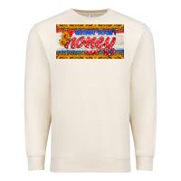 Sandshell american honey sunflower license plate Premium Sweatshirt - HRA Design Shop