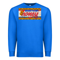 True Royal american honey sunflower license plate Premium Sweatshirt - HRA Design Shop