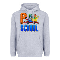 Heather Grey p re school Heavyweight Hoodie - RanaPortraitStore