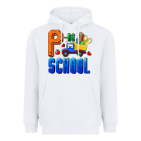 White p re school Heavyweight Hoodie - RanaPortraitStore