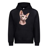 Foreset Green Sphynx Cat Urban Hoodie - LillyAllenDesigns