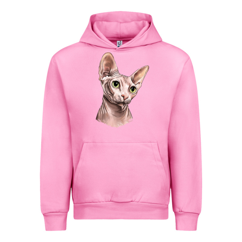 Sphynx Cat Urban Hoodie by LillyAllenDesigns | Teevron