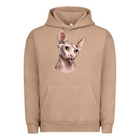 Pigment Burro Sphynx Cat Urban Hoodie - LillyAllenDesigns