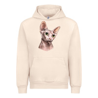 Sandshell Sphynx Cat Urban Hoodie - LillyAllenDesigns