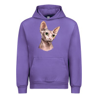 Tulip Sphynx Cat Urban Hoodie - LillyAllenDesigns