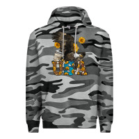 Slate Camo Western Usa Eagle Premium Hoodie - LillyAllenDesigns