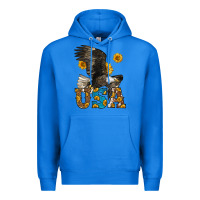 True Royal Western Usa Eagle Premium Hoodie - LillyAllenDesigns