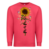 Cardinal mama sunflower Premium Sweatshirt - RacoonDesign