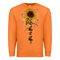 Carrot mama sunflower Premium Sweatshirt - RacoonDesign