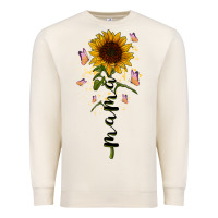 Sandshell mama sunflower Premium Sweatshirt - RacoonDesign