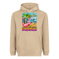Mushroom hello summer skeleton Heavyweight Hoodie - Zillion Design Studio