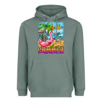 Sage hello summer skeleton Heavyweight Hoodie - Zillion Design Studio