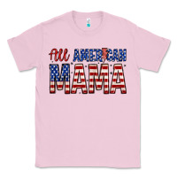 Bubblegum Pink all american mama zillion Classic Tee - Zillion Design Studio