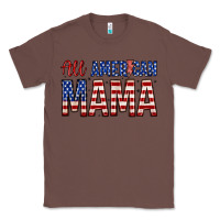 Chestnut all american mama zillion Classic Tee - Zillion Design Studio