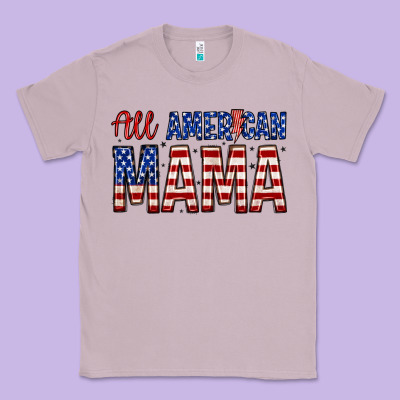 All American Mama Zillion Classic Tee Designed By Zillion Design Studio