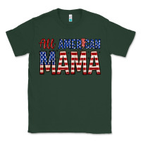 Sports Green all american mama zillion Classic Tee - Zillion Design Studio