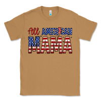 Toasted Coconut all american mama zillion Classic Tee - Zillion Design Studio