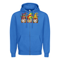 True Royal juneteenth gnomes Zipper Hoodie - Zillion Design Studio