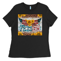 Black freedom 4th of july Ladies Tee - BarkalooDesign