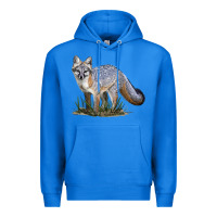 True Royal Gray Fox Premium Hoodie - LillyAllenDesigns