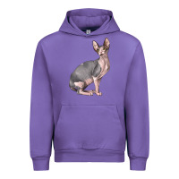 Tulip Sphynx Cat Urban Hoodie - LillyAllenDesigns