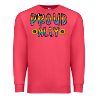 Cardinal proud ally Premium Sweatshirt - CowhideDigitalArt