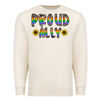 Sandshell proud ally Premium Sweatshirt - CowhideDigitalArt