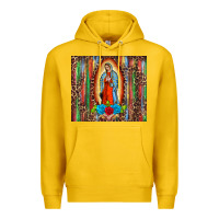 Lemon our lady of Guadalupe serape Premium Hoodie - BarkalooDesign