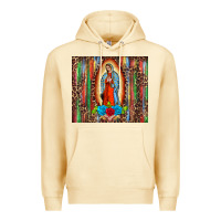 Pina Colada our lady of Guadalupe serape Premium Hoodie - BarkalooDesign