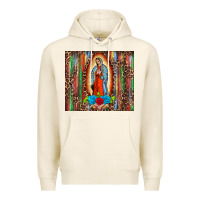Tofu our lady of Guadalupe serape Premium Hoodie - BarkalooDesign