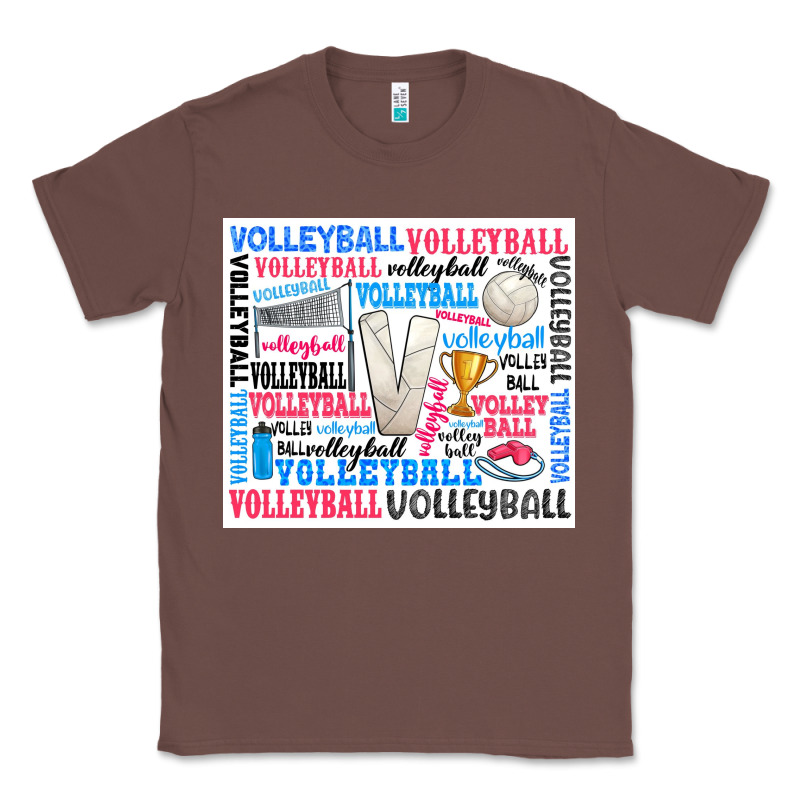 Volleyball Classic Tee by Zillion Design Studio | Teevron