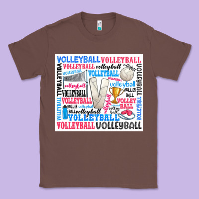 Volleyball Classic Tee Designed By Zillion Design Studio