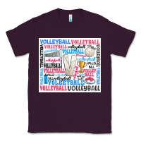Plum volleyball Classic Tee - Zillion Design Studio
