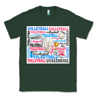 Sports Green volleyball Classic Tee - Zillion Design Studio