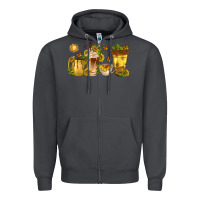 Smoke sunflower coffee cups Zipper Hoodie - texasbilliewilder