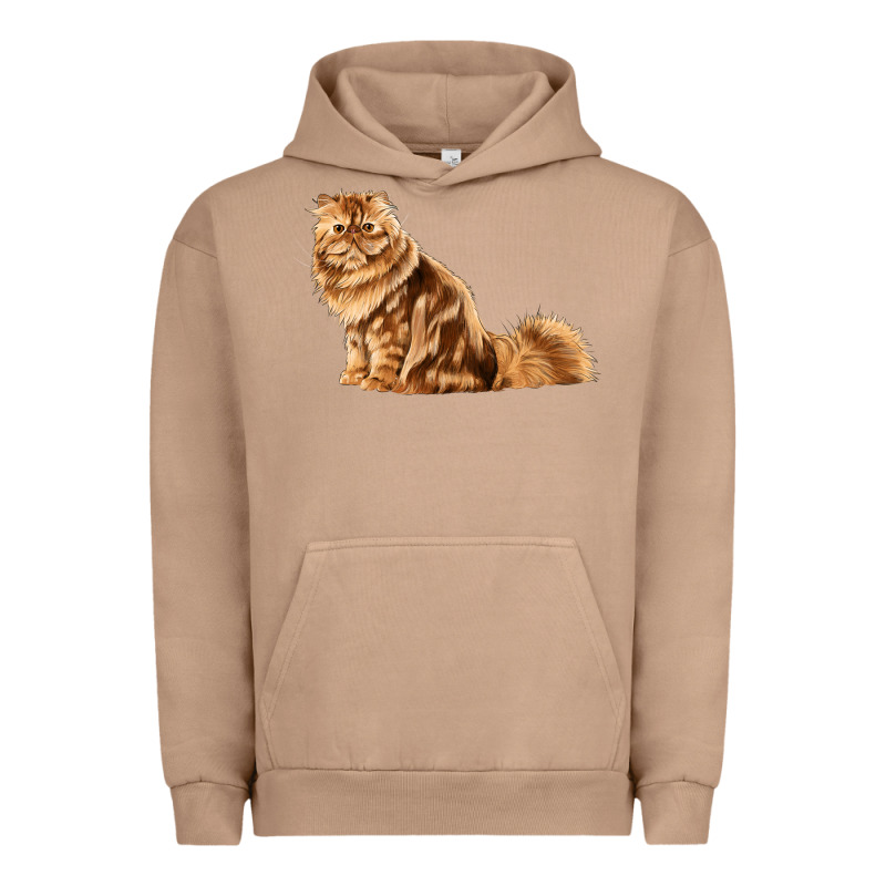 Persian Cat Urban Hoodie by LillyAllenDesigns | Teevron