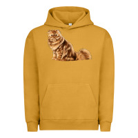 Pigment Peanut Butter Persian Cat Urban Hoodie - LillyAllenDesigns